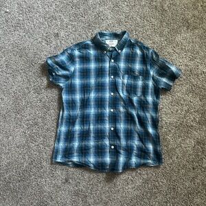 y2k short sleeved flannel